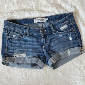 Abercrombie & Fitch Medium Denim Shorts